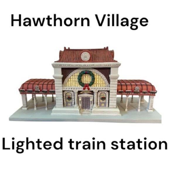 Hawthorn Village Other - Hawthorn Village Lighted Train Station